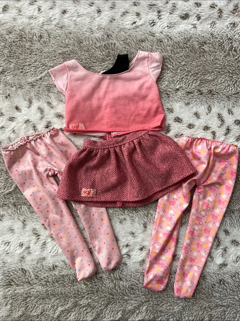 Assortment of Our Generation Doll Clothes